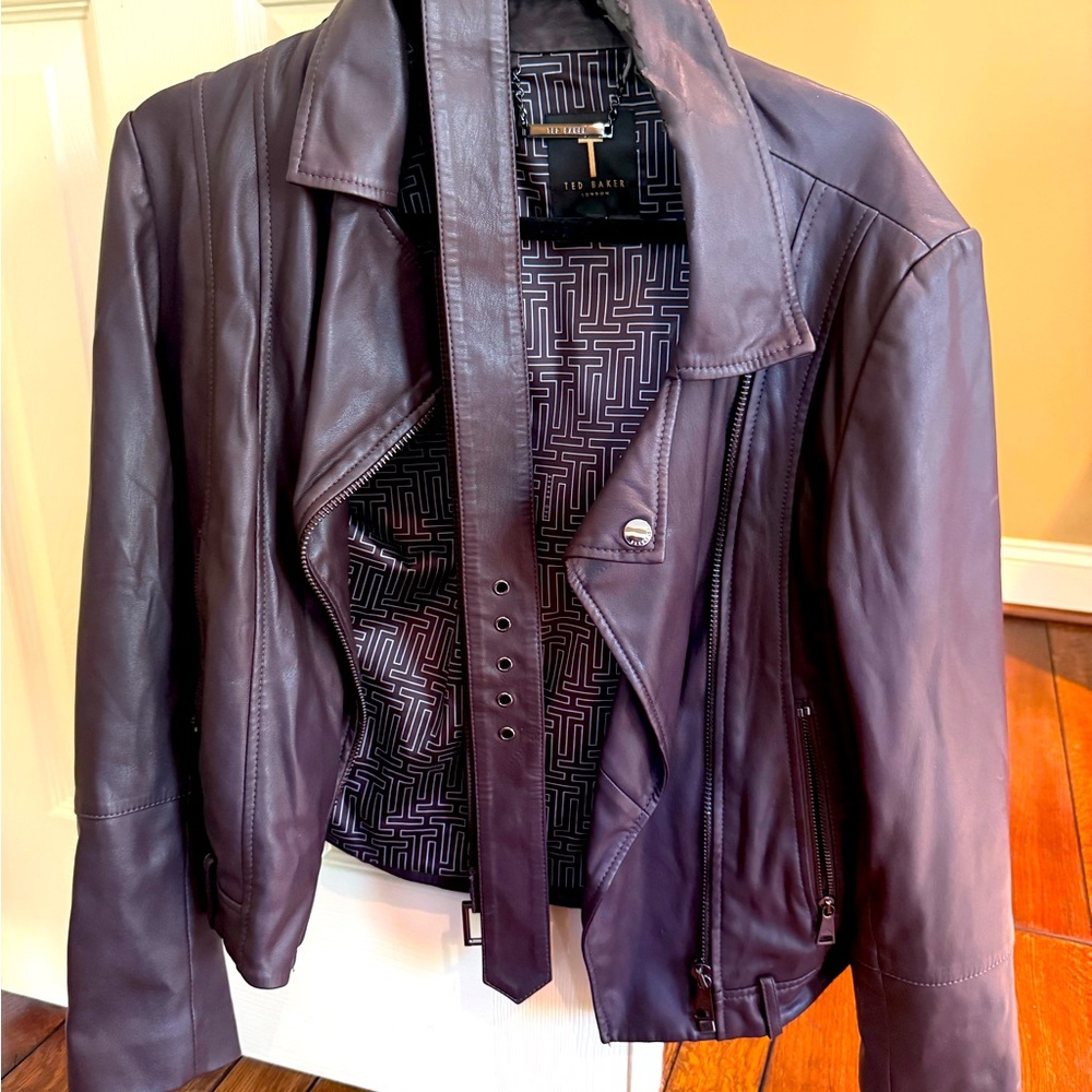 Ted Baker leather jacket